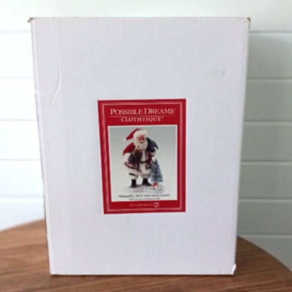 Santa Fruit and Veggie Basket NIB Decor Dept 56 #6005283 Lighted Tree - Picture 3 of 6